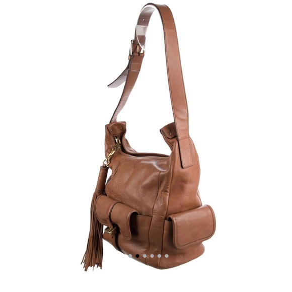 CHLOE LEATHER shoulder bag SHG-20181 - Picture 6 of 16